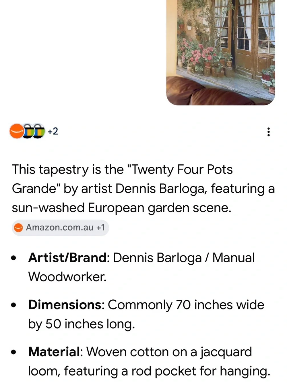 “Twenty Four Pots Grande” by Dennis Barloga.